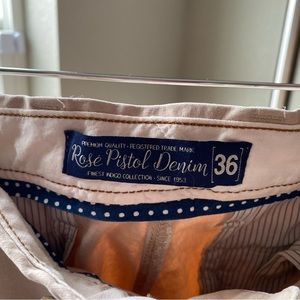 Rose Pistol men’s khaki pants size 36W